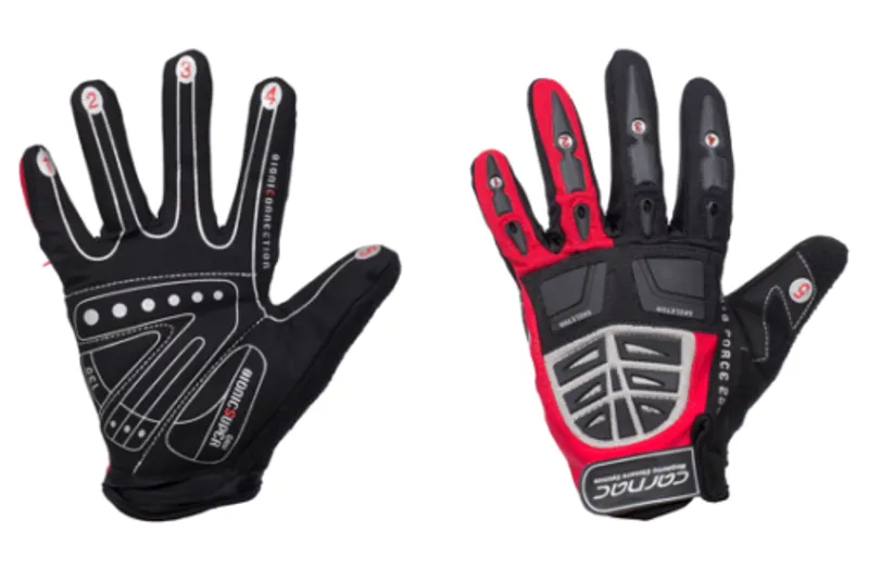 Carnac MTB Force 250 Gloves Red